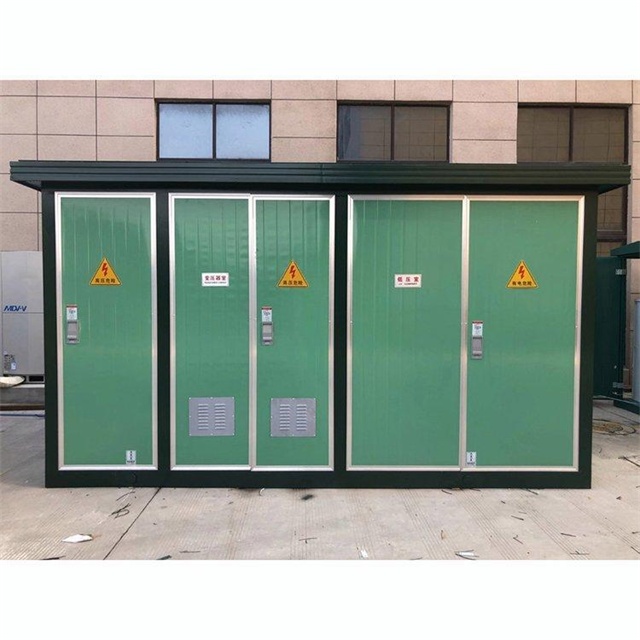 魏县1600KVA欧式箱式变压器